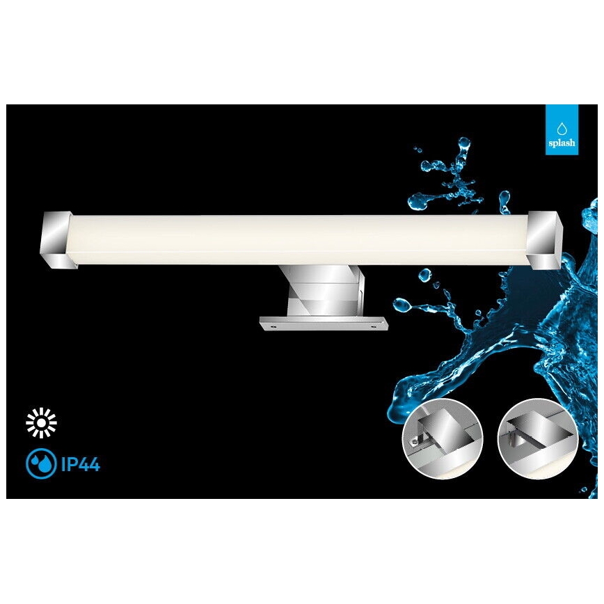 Briloner - Badrumsspegel med LED-belysning SPLASH LED/10W/230V IP44