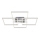 Briloner - Dimbar LED ytmonterad ljuskrona FRAME 4xLED/12W/230V