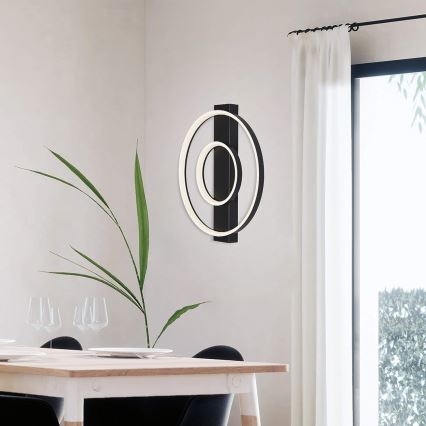 Briloner - Dimbar LED ytmonterad ljuskrona FRAME LED/24W/230V