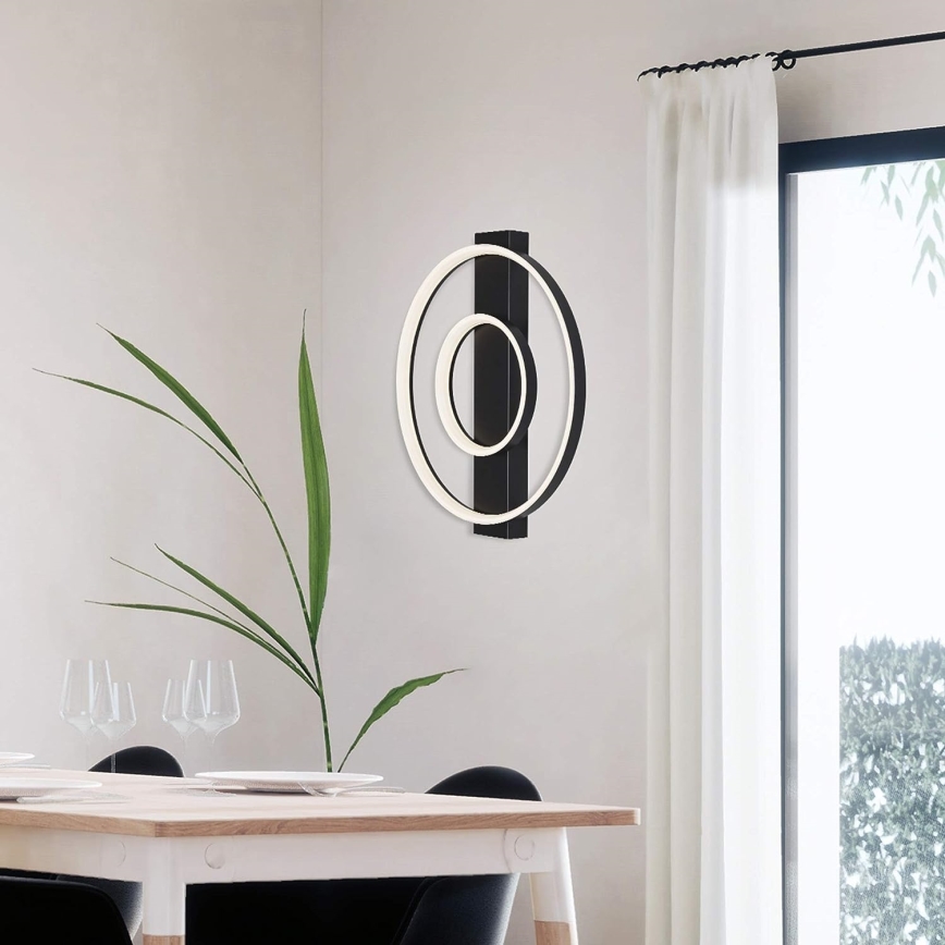 Briloner - Dimbar LED ytmonterad ljuskrona FRAME LED/24W/230V