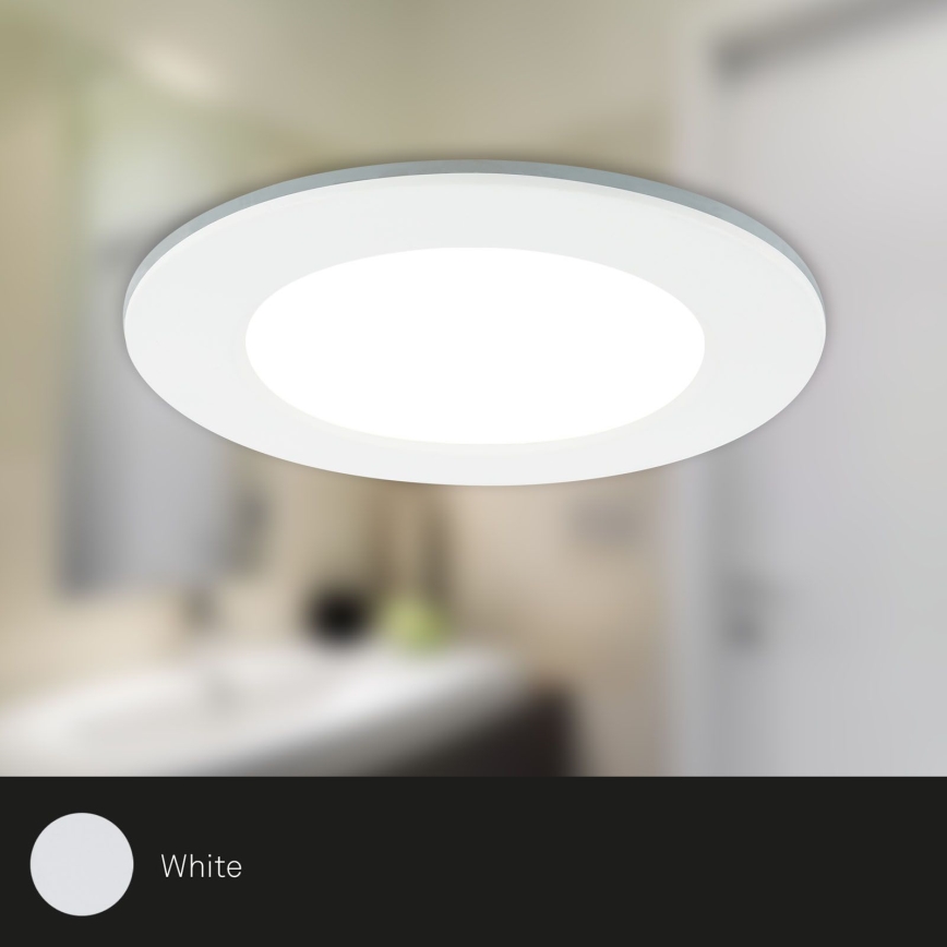 Briloner - KIT 3x Infälld dimbar LED badrumsbelysning LED/4,8W/230V 3000-6500K IP44 + fjärrkontroll