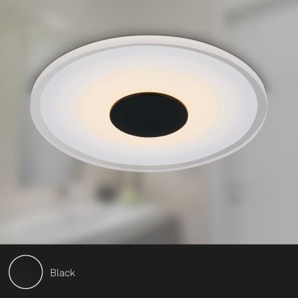 Briloner - KIT 3x Infälld LED badrumsbelysning LED/6W/230V IP44 svart