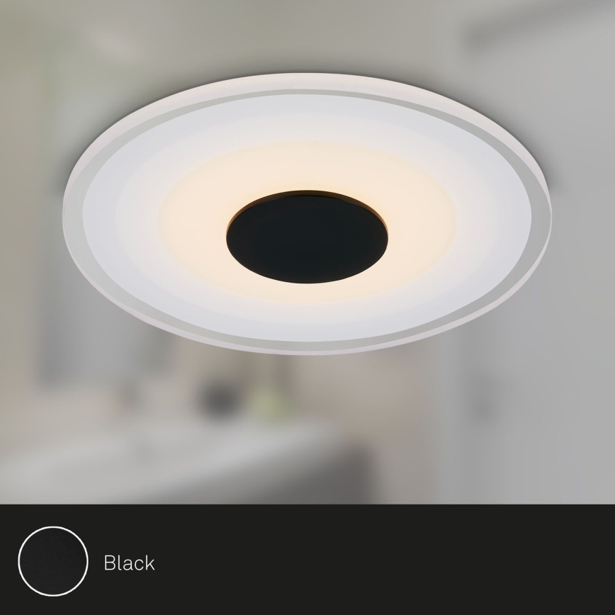 Briloner - KIT 3x Infälld LED badrumsbelysning LED/6W/230V IP44 svart