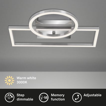 Briloner - LED Dimbar taklampa FRAMES LED/19W/230V