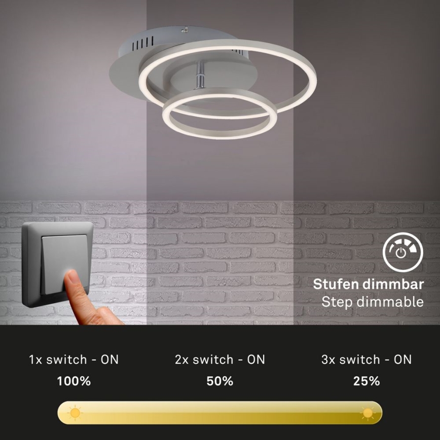 Briloner - LED Dimbar taklampa FRAMES LED/24,5W/230V