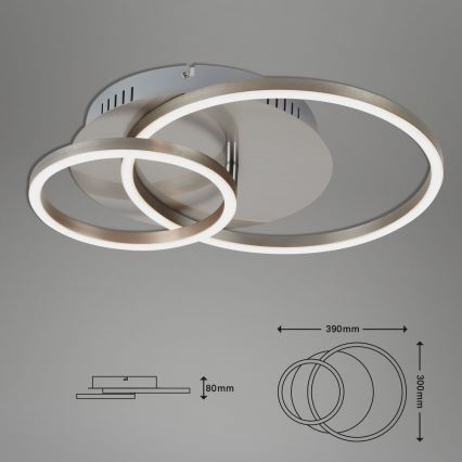 Briloner - LED Dimbar taklampa FRAMES LED/24,5W/230V