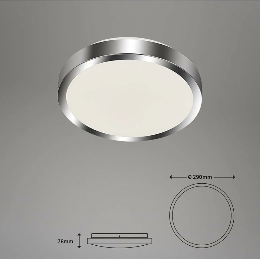 Briloner - LED taklampa för badrum SPLASH LED/15W/230V IP44