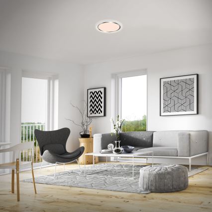 Briloner - LED taklampa KAHIKO LED/15W/230V vit