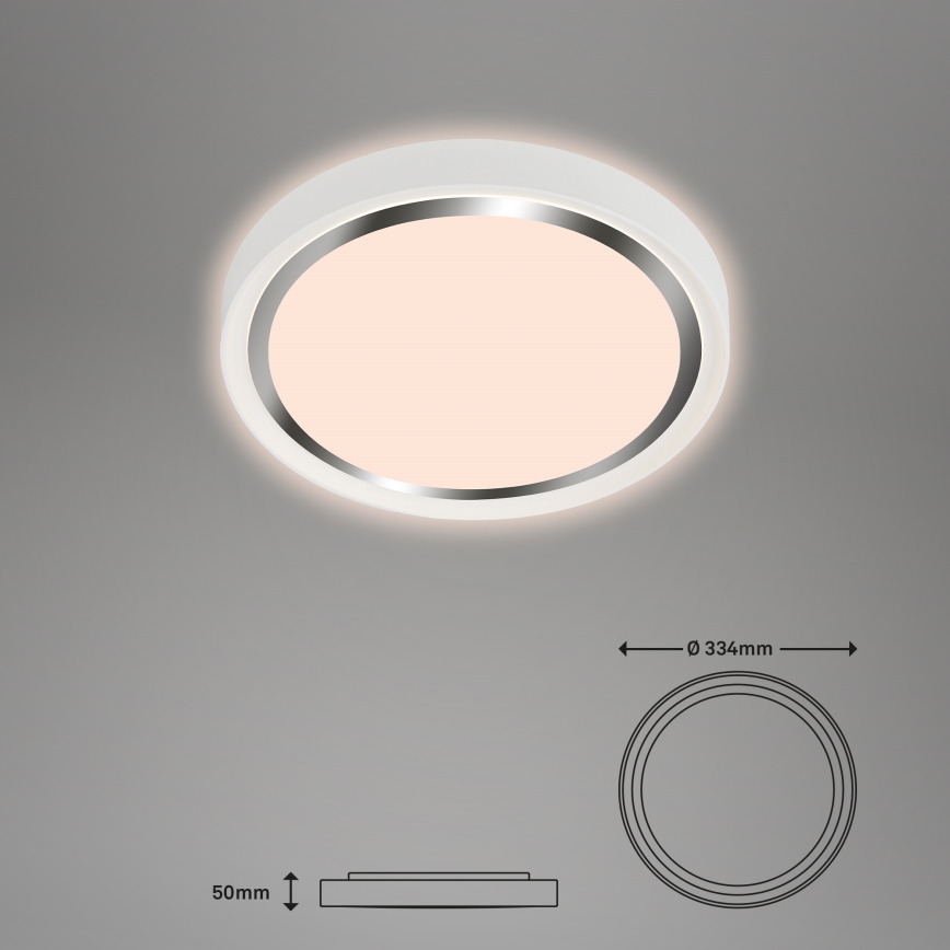 Briloner - LED taklampa KAHIKO LED/15W/230V vit