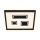 Briloner - LED taklampa PAC LED/22W/230V