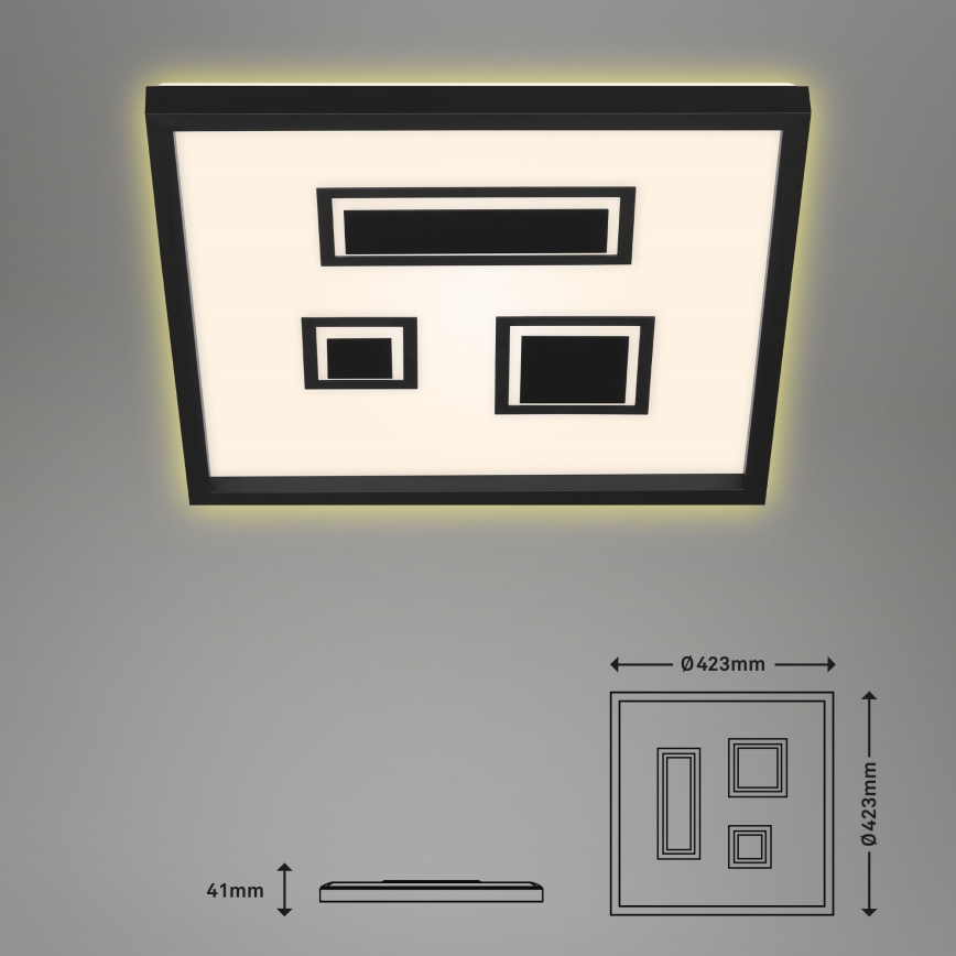 Briloner - LED taklampa PAC LED/22W/230V
