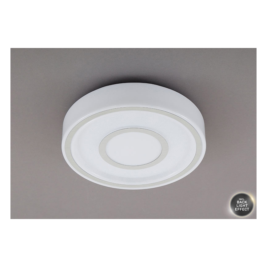 Briloner - LED taklampa SIRKEL LED/12W/230V matt krom