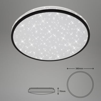 Briloner - LED taklampa STARRY SKY LED/24W/230V