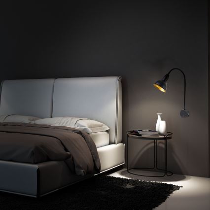 Briloner - Vägglampa HYGGE 1xE14/25W/230V