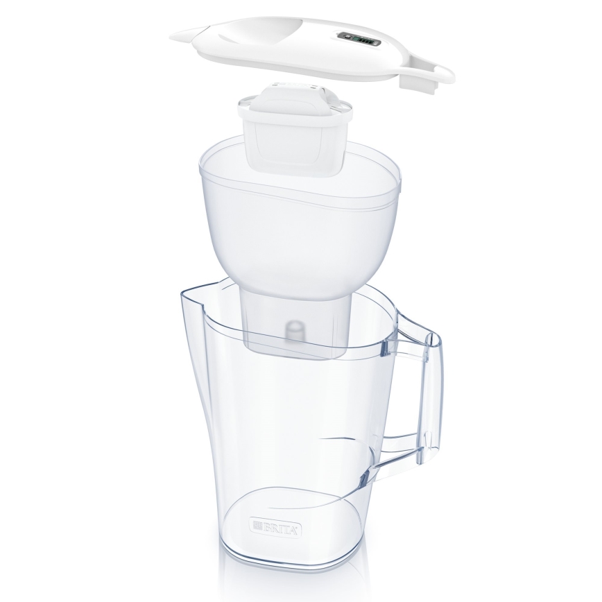 Brita - Filtervattenkokare Aluna 2,4 l + 3 filter