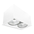 Brosline - Spotlampa 2xGU10/10W/230V vit