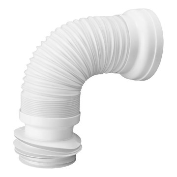 Bruckner - Flexibel toalettpannanslutning 27,5-55 cm vit