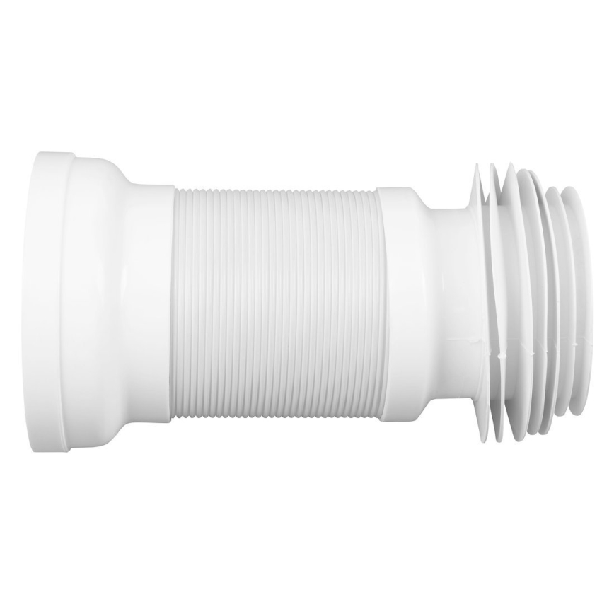 Bruckner - Flexibel toalettpannanslutning 27,5-55 cm vit