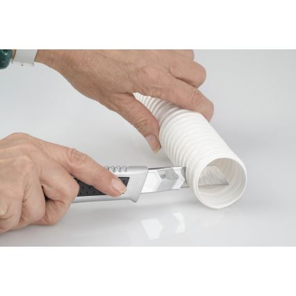 Bruckner - Flexibla anslutningsrör 80 cm vit