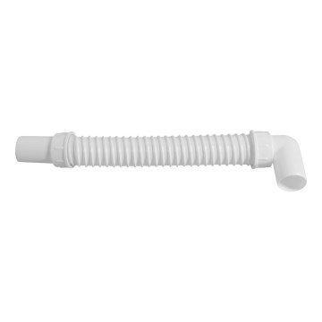Bruckner - Flexibla anslutningsrör armbåge 80 cm vit