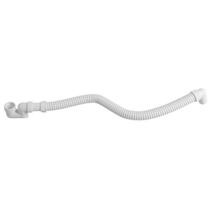 Bruckner - Flexibla anslutningsrör armbåge 80 cm vit