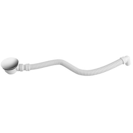 Bruckner - Flexibla anslutningsrör armbåge 80 cm vit