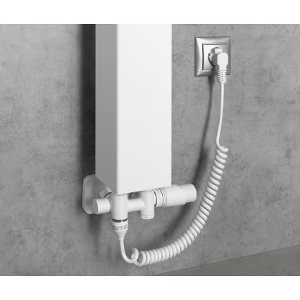 Bruckner - Termostatanslutning för centralanslutning WICHER COMBI vit