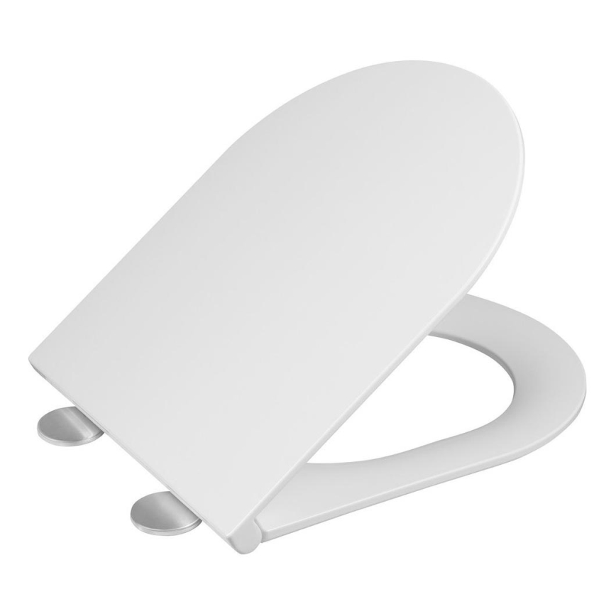 Bruckner - Toalettsits SoftClose FULDA SLIM vit