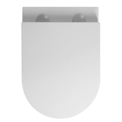 Bruckner - Toalettsits SoftClose FULDA SLIM vit