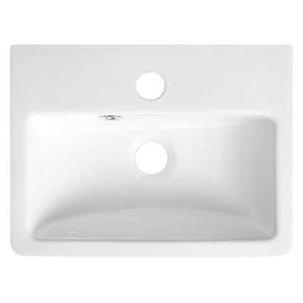 Bruckner - Tvättställ NOAM 37,5x28 cm keramik/vit