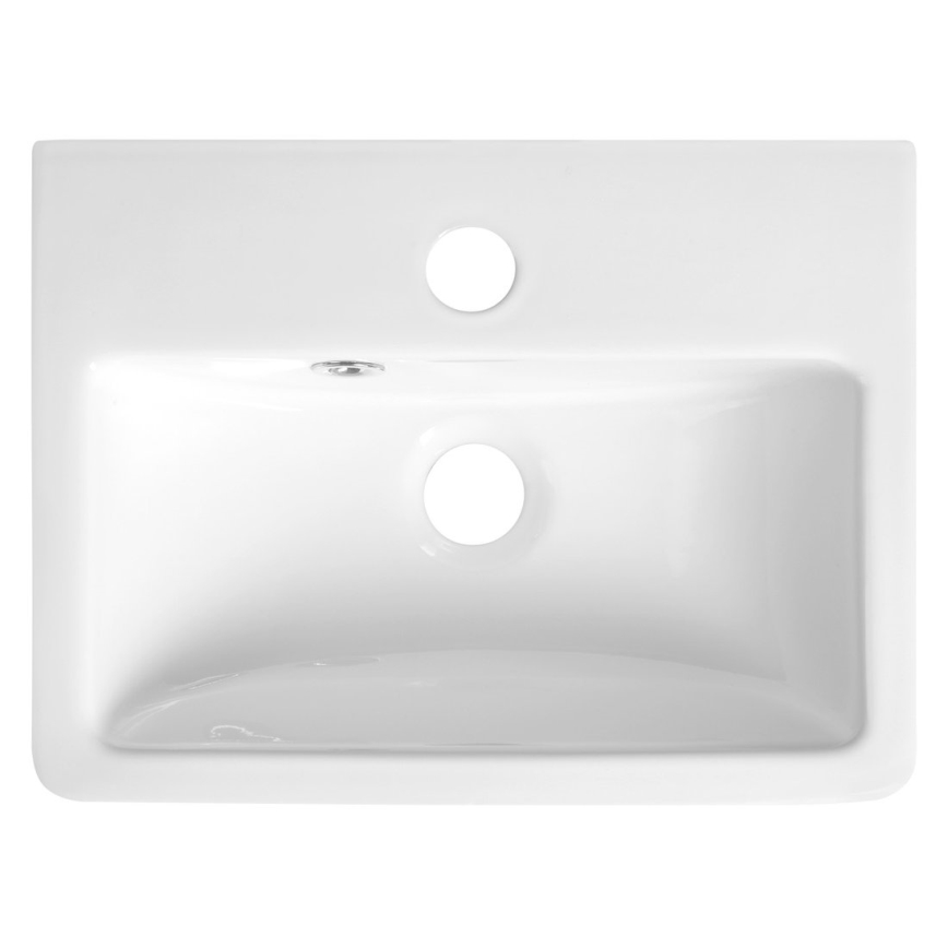 Bruckner - Tvättställ NOAM 37,5x28 cm keramik/vit