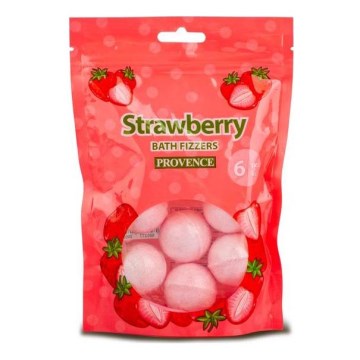 Bubbelbadbomb PROVENCE 6 st jordgubb