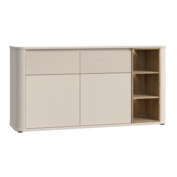 Byrå BASKO beige/ek