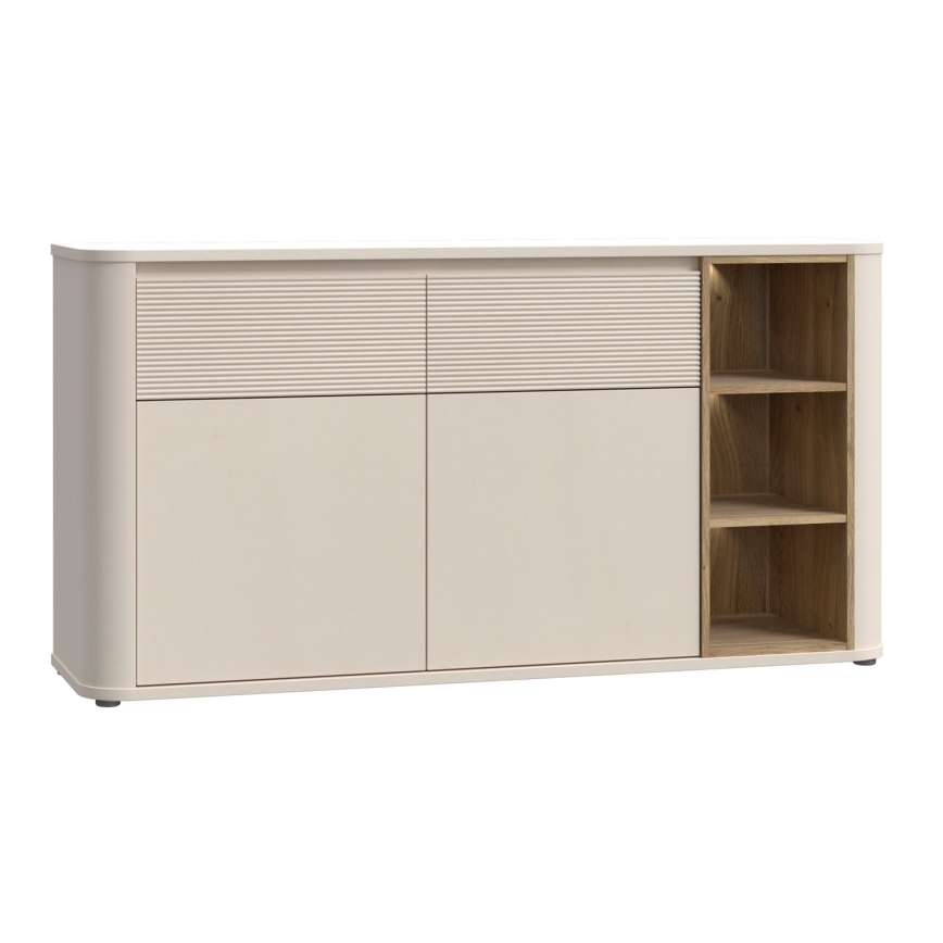Byrå BASKO beige/ek