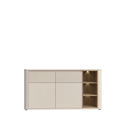 Byrå BASKO beige/ek