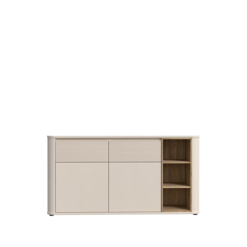 Byrå BASKO beige/ek