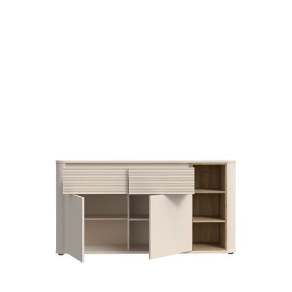 Byrå BASKO beige/ek
