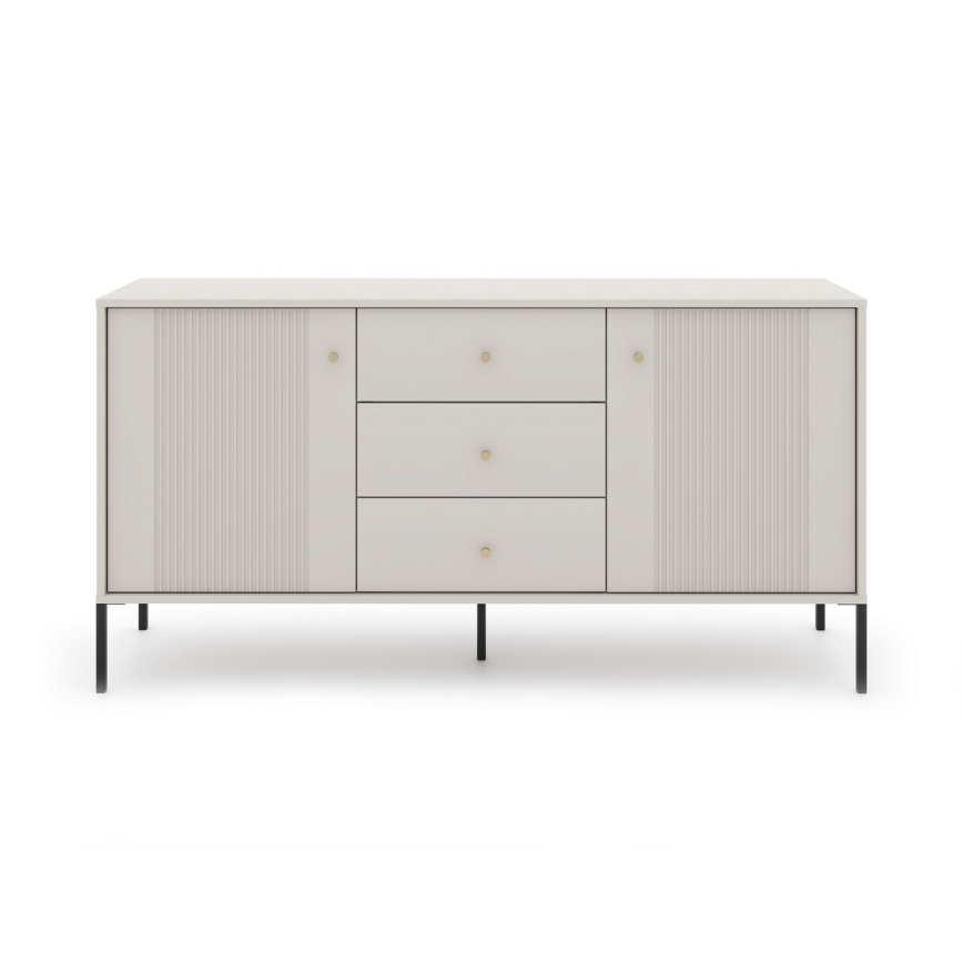 Byrå LUE beige/svart