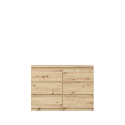 Byrå MAO med lådor, Artisan-ek