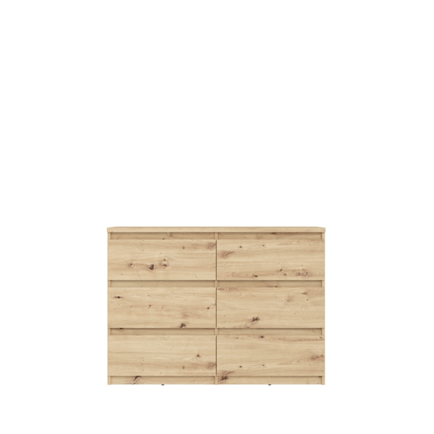 Byrå MAO med lådor, Artisan-ek