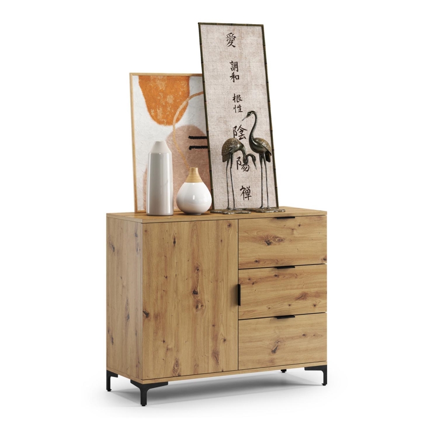 Byrå med lådor LORA ek artisan