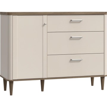 Byrå med lådor VIRO brun/beige