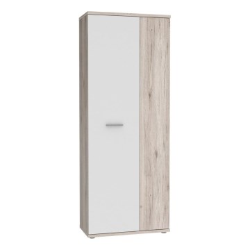 Byrå/Skoskåp SIMO vit/taupe