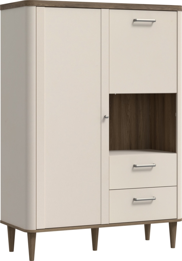 Byrå VIRO brun/beige