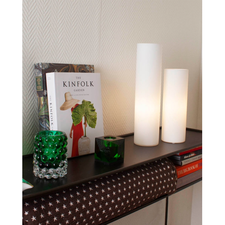 ByRydens - Bordslampa FLAKE 1xE27/8W/230V vit