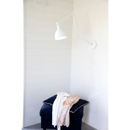 ByRydens - ByRydens - Dimbar vägglampa BASAR 1xE27/5W/230V vit