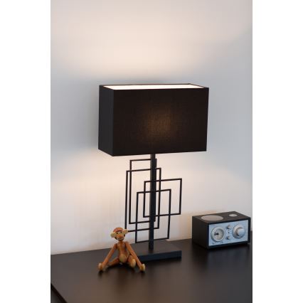 ByRydens - Bordslampa PARAGON 1xE27/5W/230V svart
