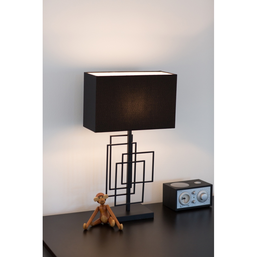 ByRydens - Bordslampa PARAGON 1xE27/5W/230V svart