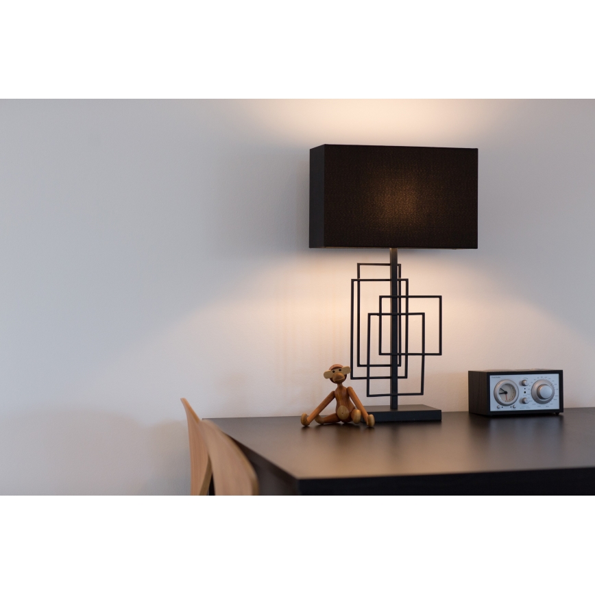 ByRydens - Bordslampa PARAGON 1xE27/5W/230V svart