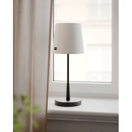 ByRydens - Bordslampa LUMI 1xE27/8W/230V vit/svart 48,5 cm